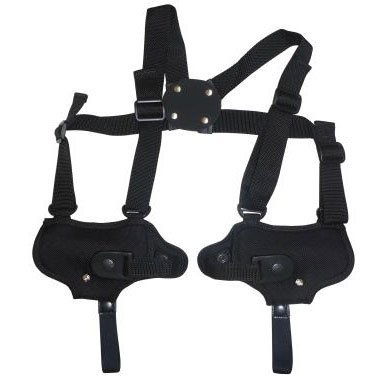 Amazon | East.A ホリゾンタル ショルダーホルスター 2丁 ナイロン製